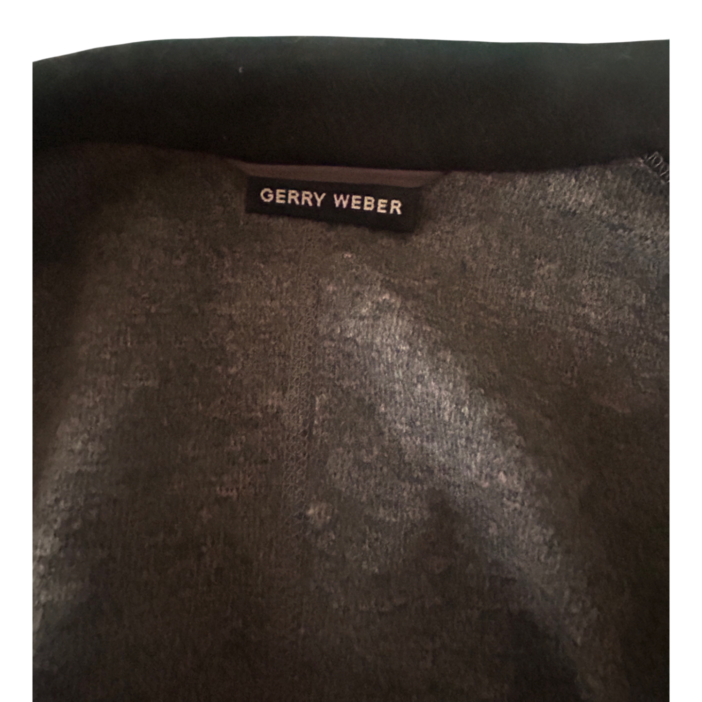 Gerry Weber Blazer Damen Gr 42 Grau Wollmix Klassisch Elegant Warm Herbst Winter