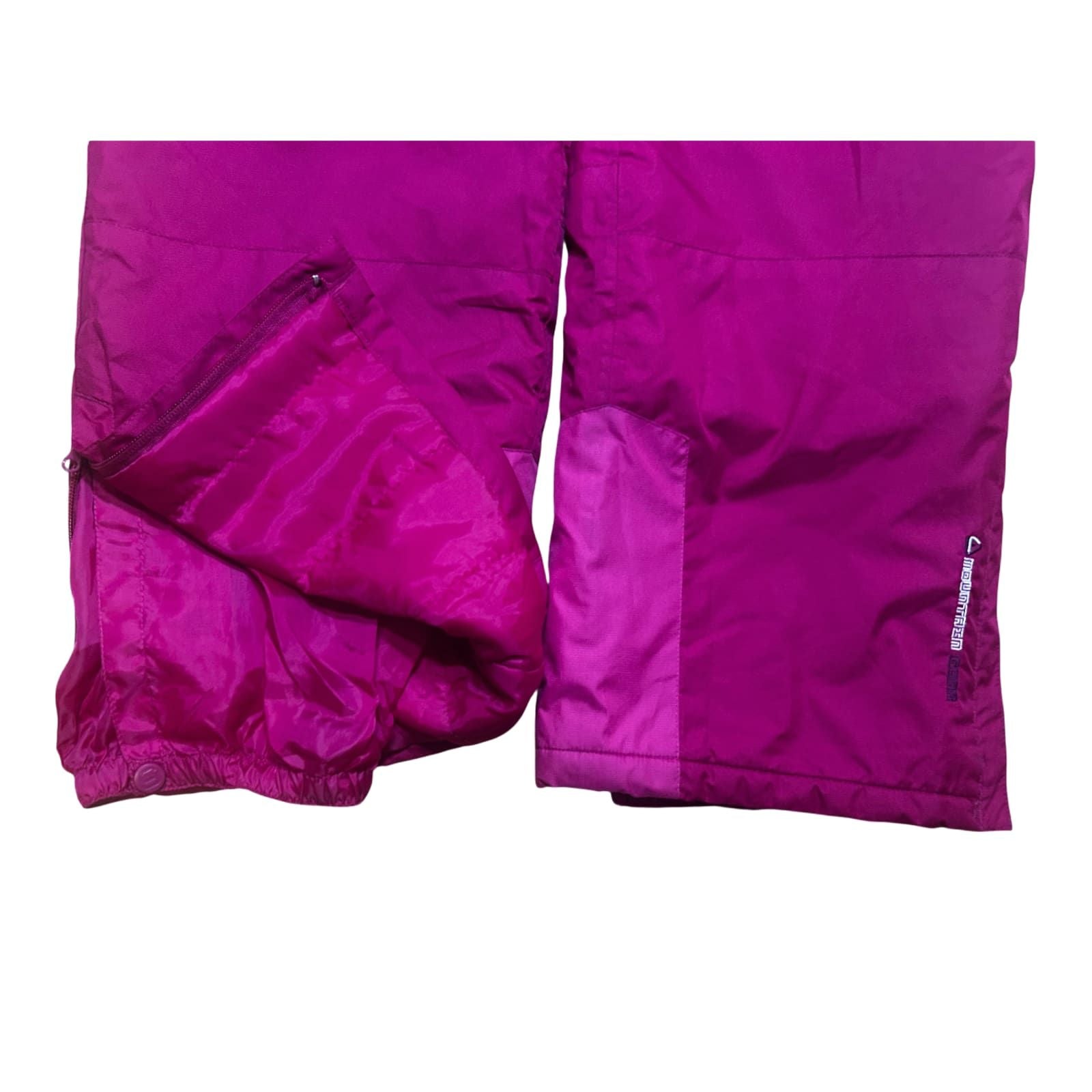 X Star Skihose Kinder Gr 140 Winterhose Pink Gefüttert Polyester Warm