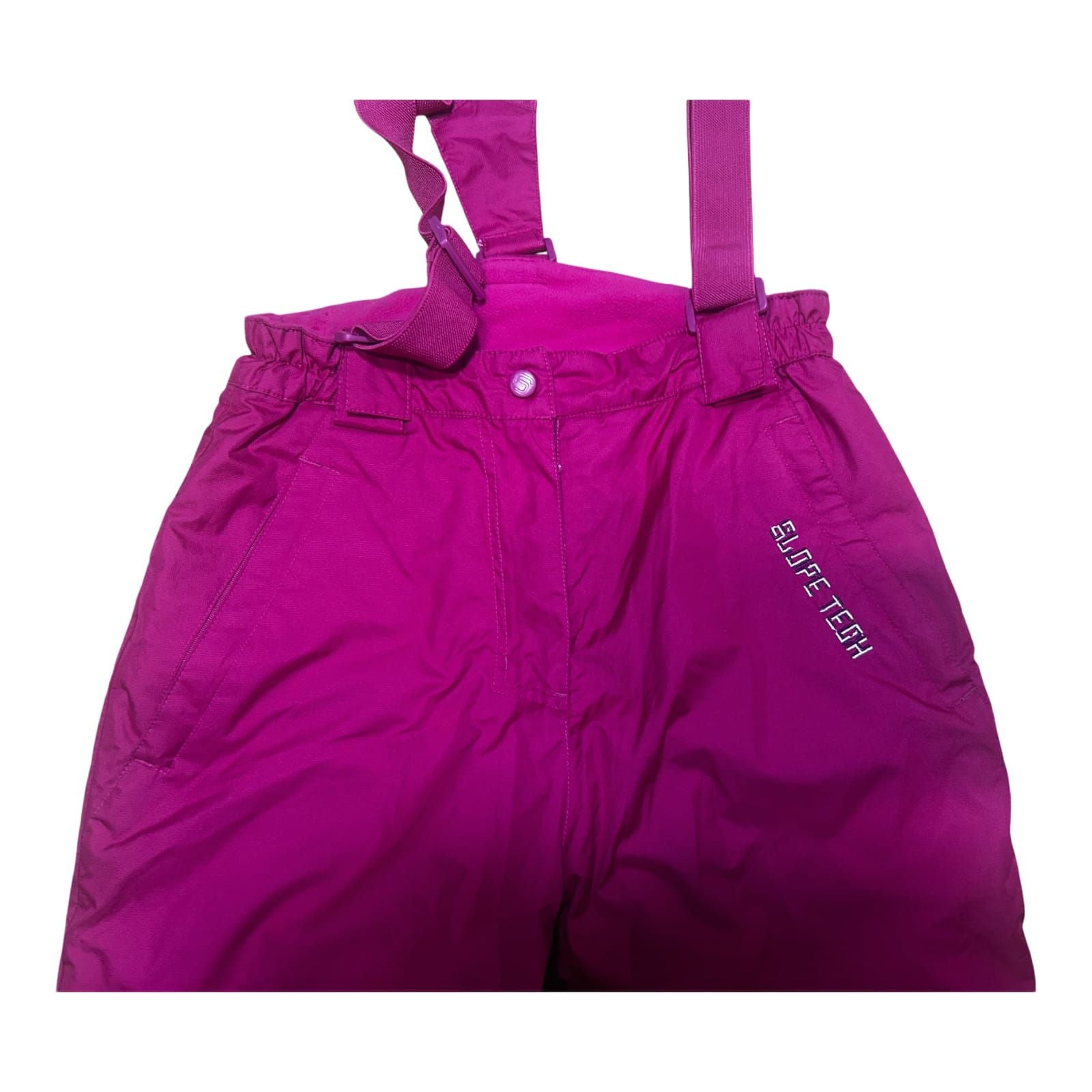 X Star Skihose Kinder Gr 140 Winterhose Pink Gefüttert Polyester Warm