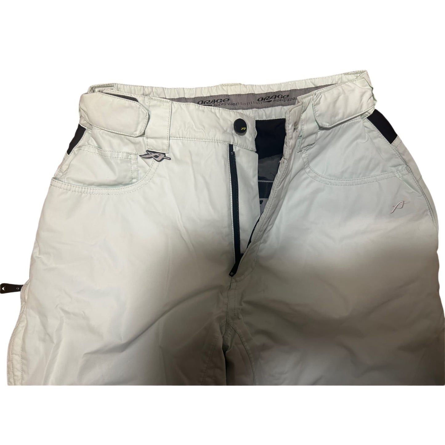 Orage Damen Skihose Gr M Mint Winterhose Ski Outdoor Gefüttert Nylon