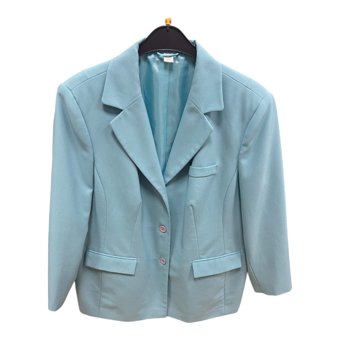 Pure Panda Blazer Taubenblau Gr 46 Klassisch Gefüttert Brust 60 Länge 74
