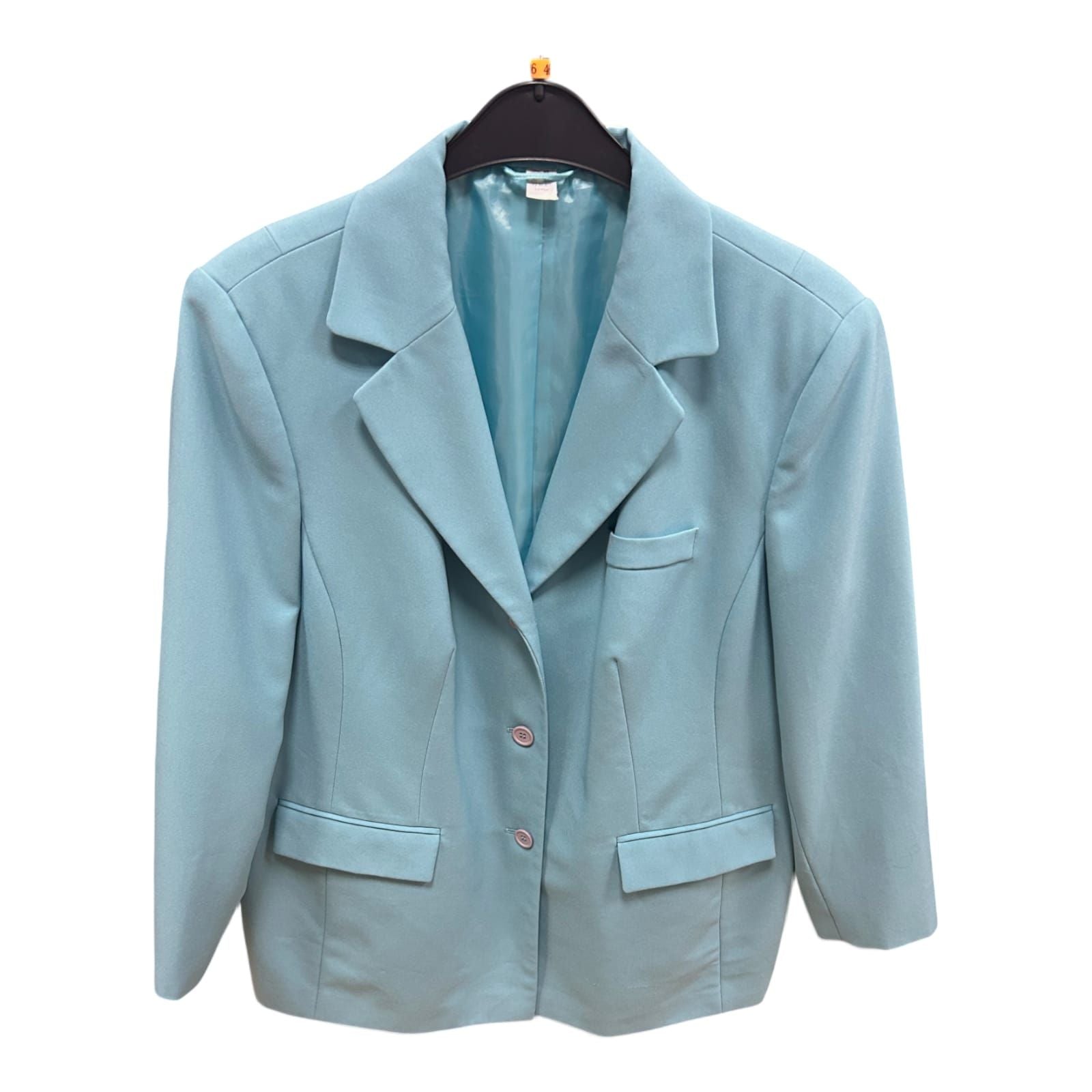 Pure Panda Blazer Taubenblau Gr 46 Klassisch Gefüttert Brust 60 Länge 74
