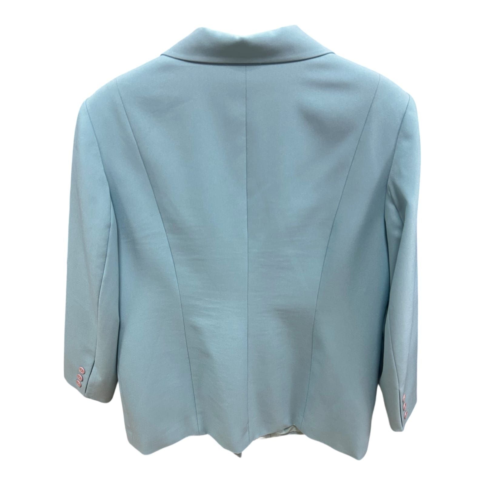 Pure Panda Blazer Taubenblau Gr 46 Klassisch Gefüttert Brust 60 Länge 74