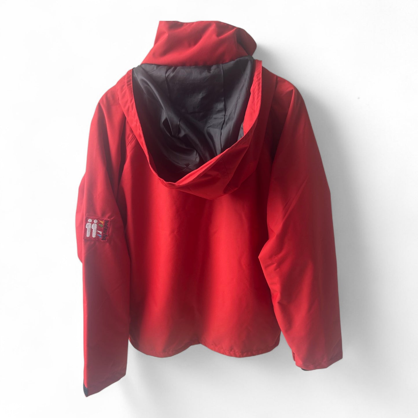 NEU AiiKo Outdoorjacke Rot 2in1 Gr M  Fleece Kapuze Nepal Unisex