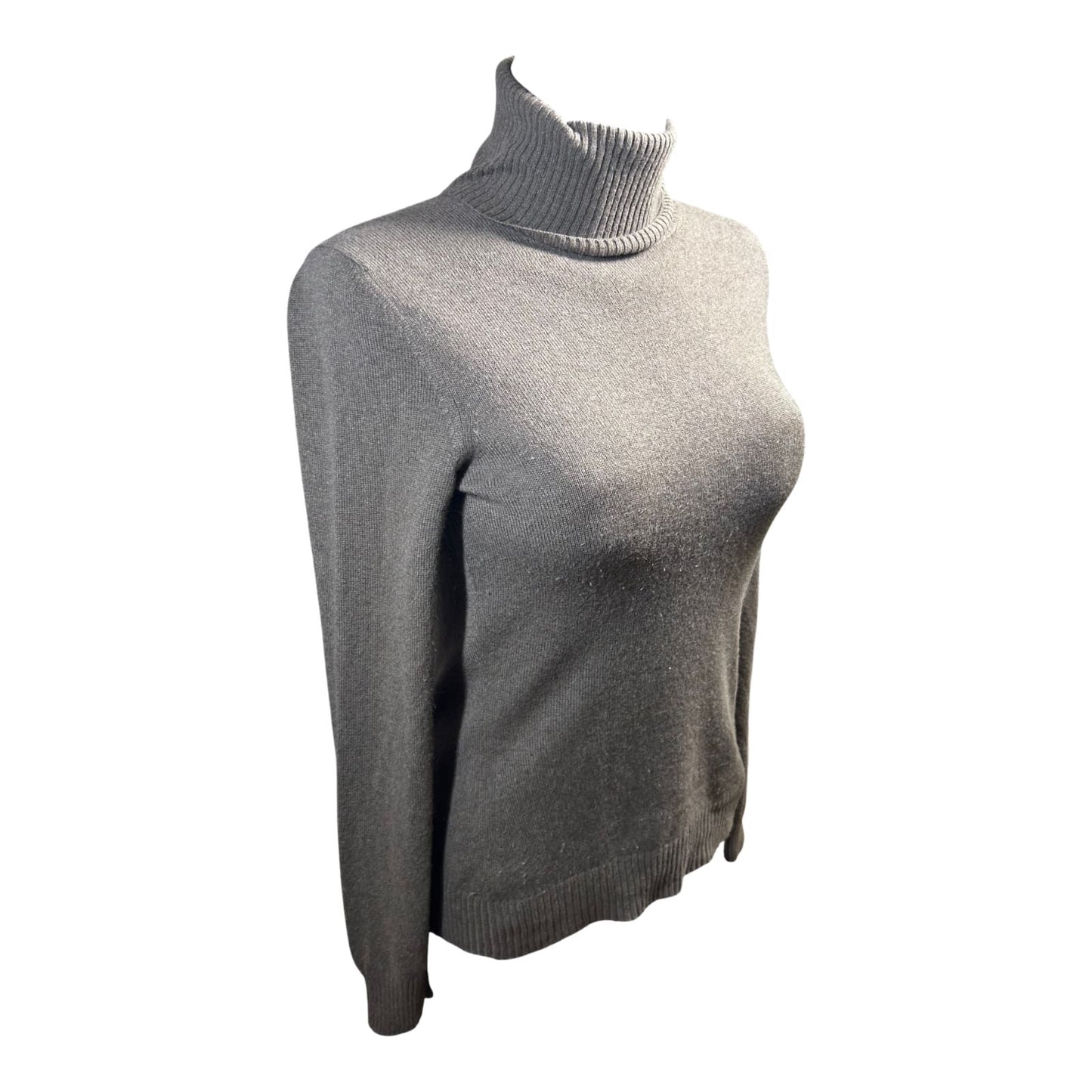 Loro Piana Rollkragenpullover Damen Beige Cashmere Strick Italien Deutsche Gr 38