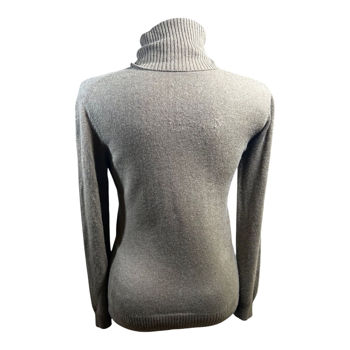 Loro Piana Rollkragenpullover Damen Beige Cashmere Strick Italien Deutsche Gr 38