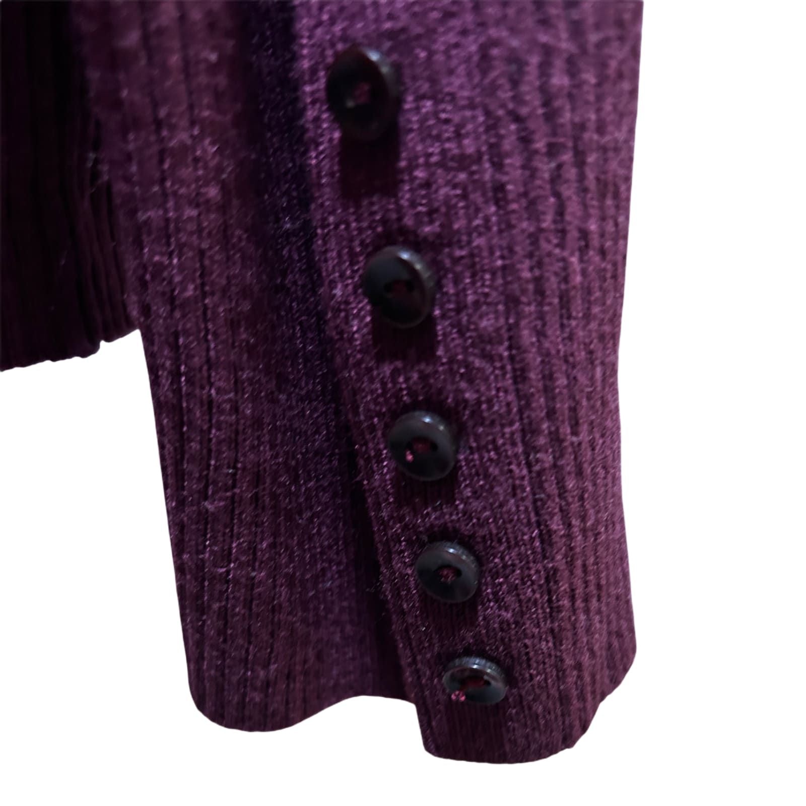 1982 Damen Rollkragenpullover Bordeaux Gr XL Langarm Weich Elegant Winter