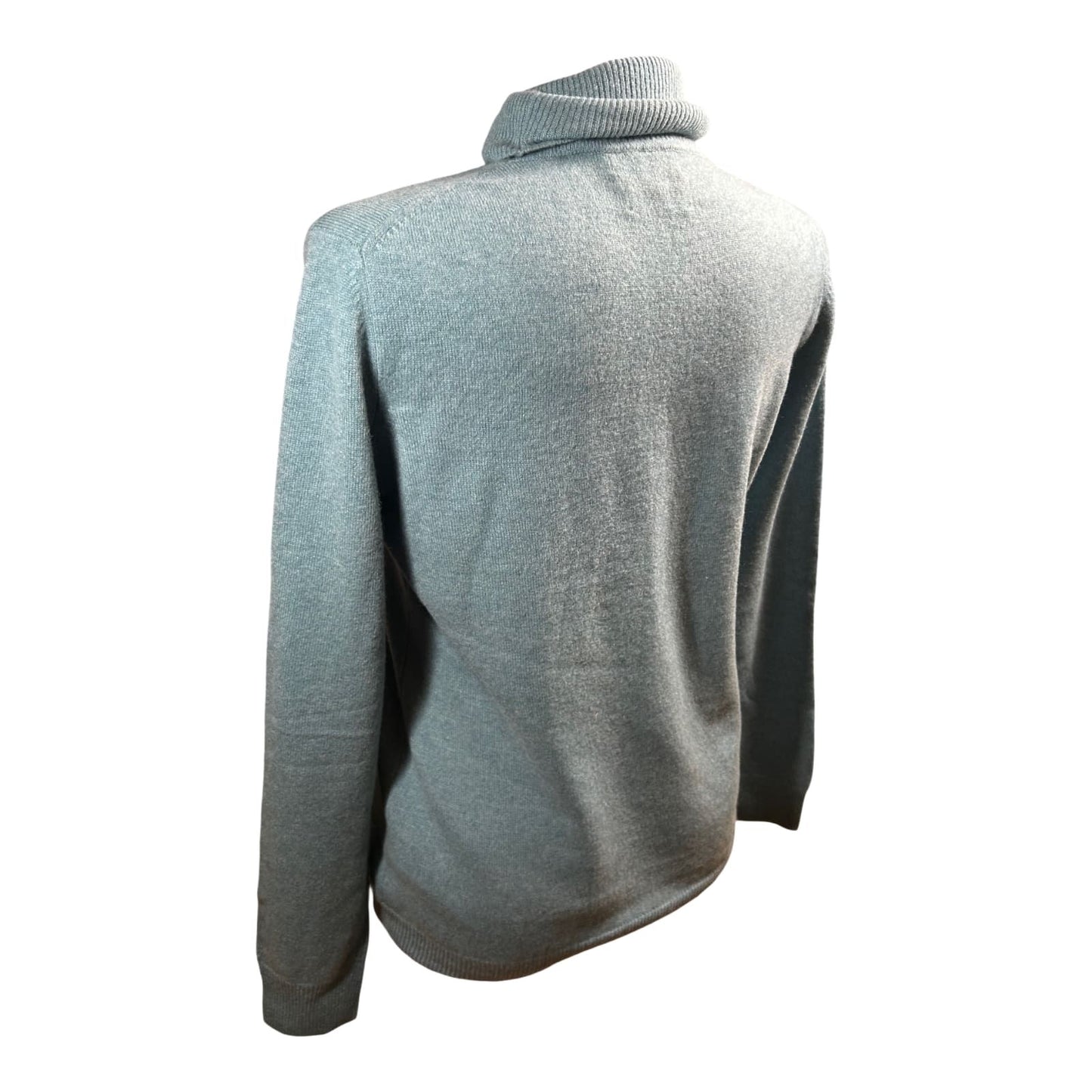 Galeria Cashmere Rollkragenpullover Damen Gr 38 Türkis Kaschmir Fein Strick