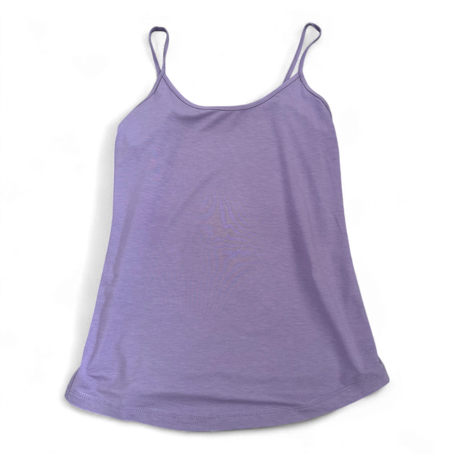 Miss Poem Top Lila Gr L Damen Spaghettiträger Sommer Viskose Stretch Basic