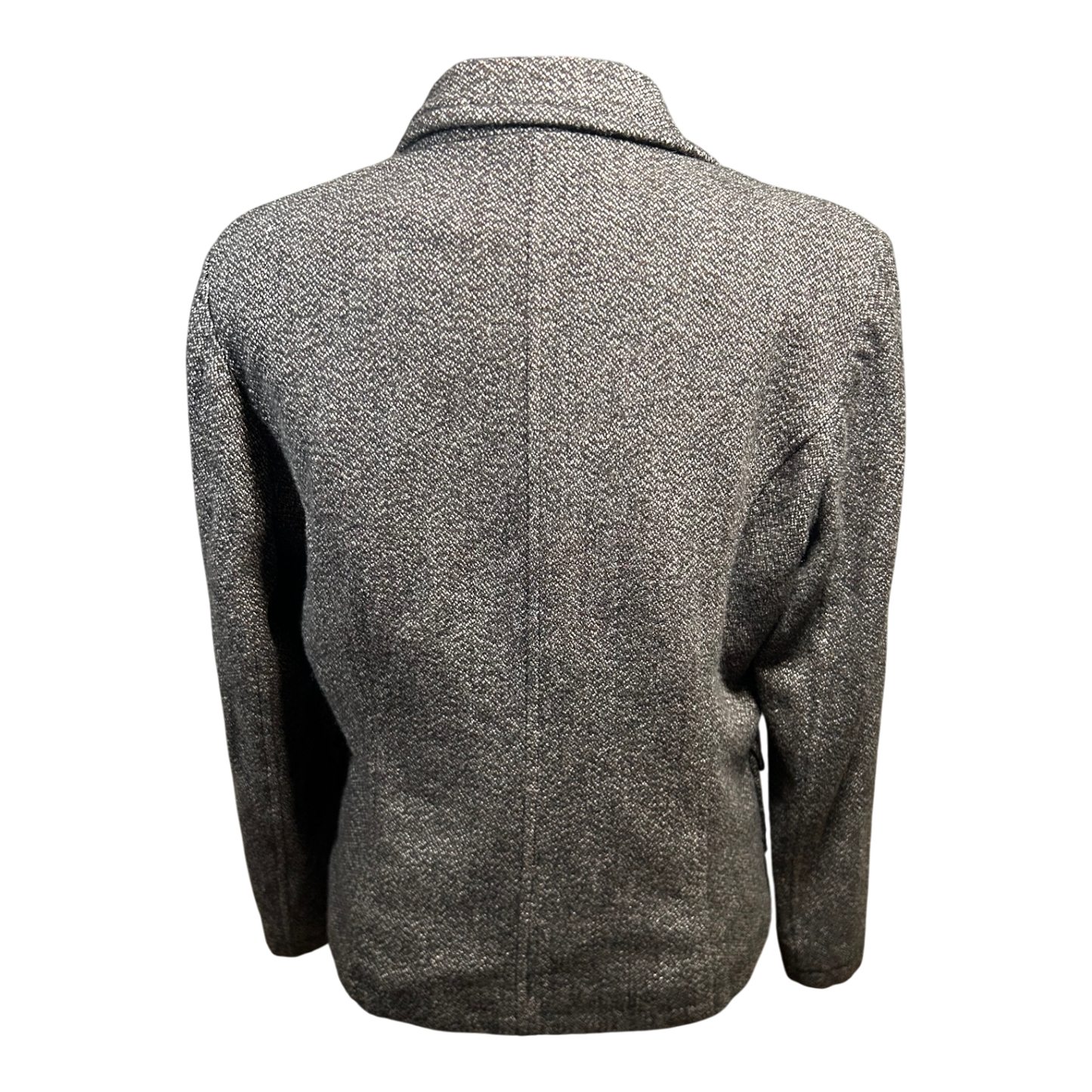 s.Oliver Damen Blazer Gr 42 Braun Wollmix Klassisch Elegant Leopardenfutter