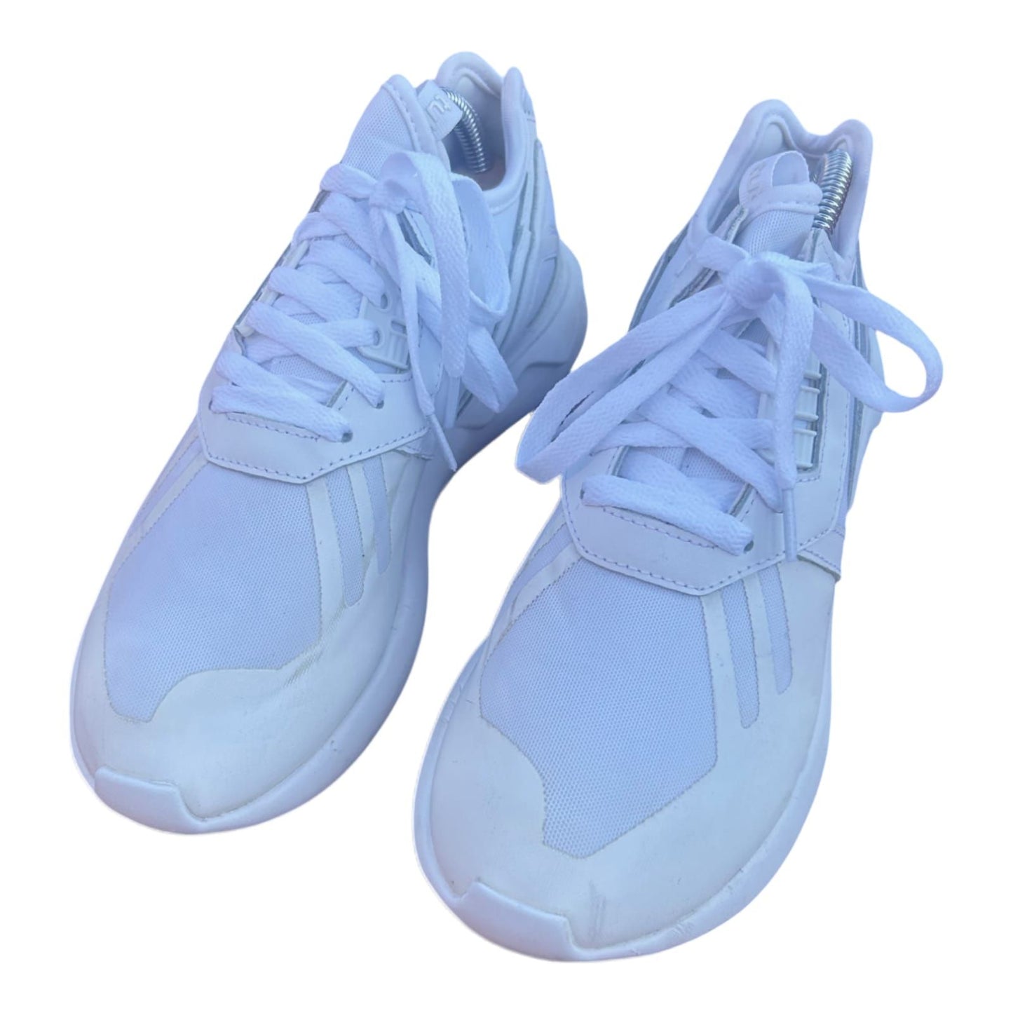 Adidas Tubular Sneaker Weiß Damen Gr. 38 Sportschuhe Streetwear Retro Look