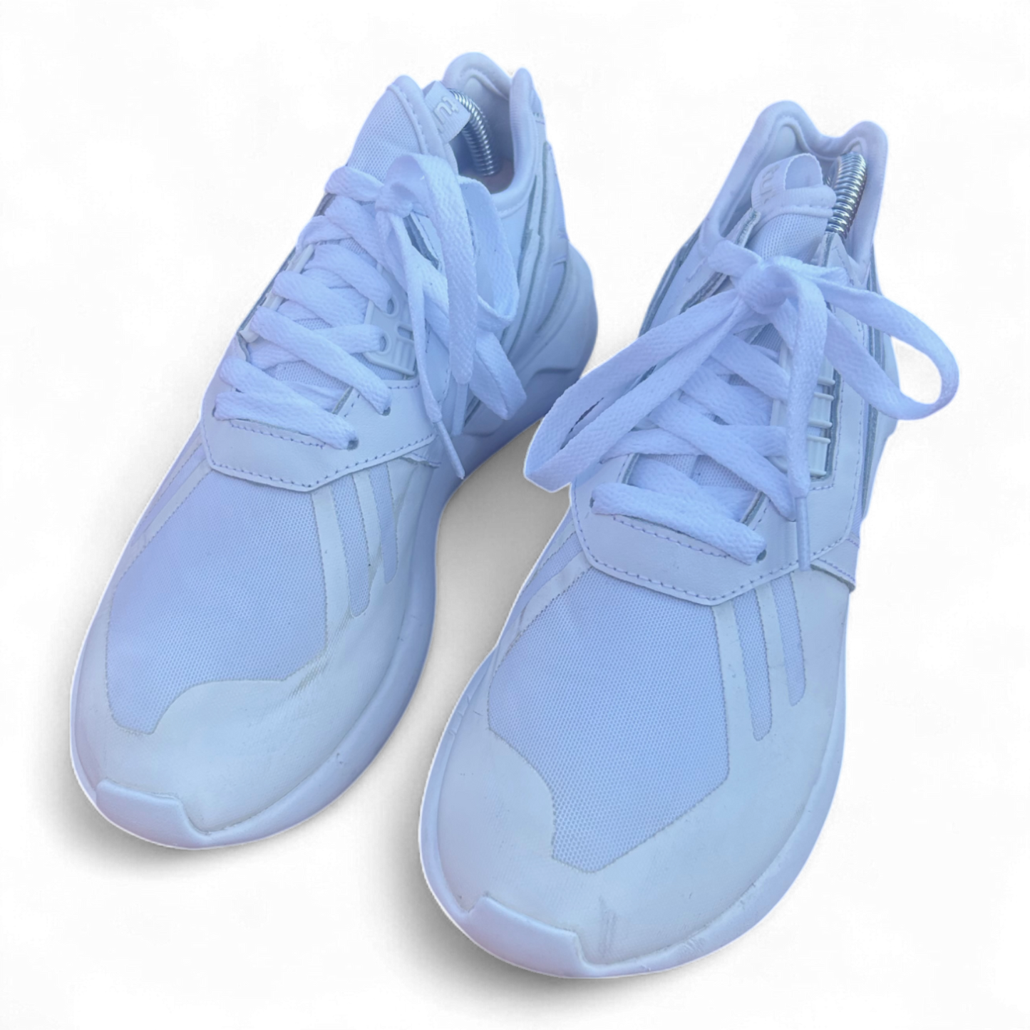 Adidas Tubular Sneaker Weiß Damen Gr. 38 Sportschuhe Streetwear Retro Look