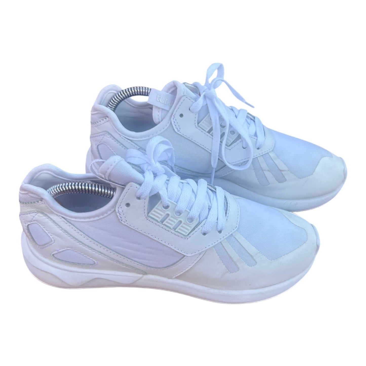 Adidas Tubular Sneaker Weiß Damen Gr. 38 Sportschuhe Streetwear Retro Look