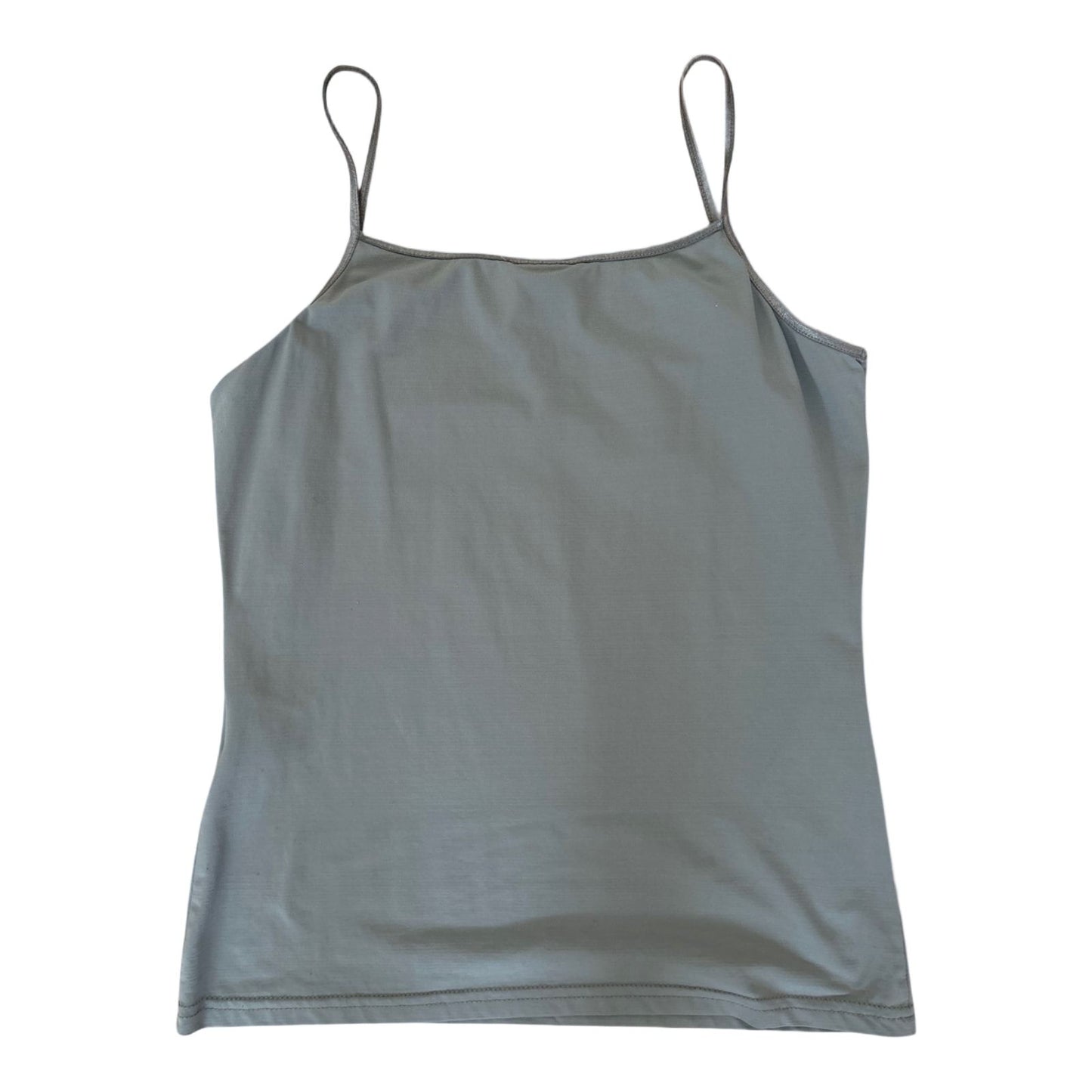 Yessica Top Khaki Gr L Spaghettiträger Stretch Basic Damen C&A