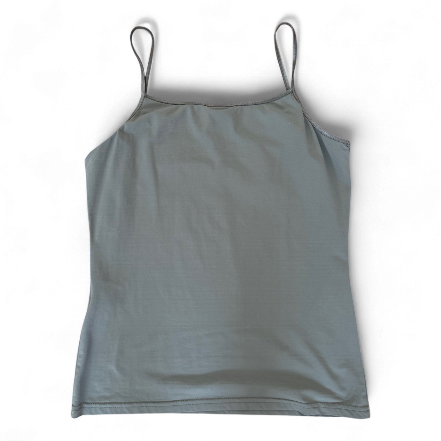 Yessica Top Khaki Gr L Spaghettiträger Stretch Basic Damen C&A