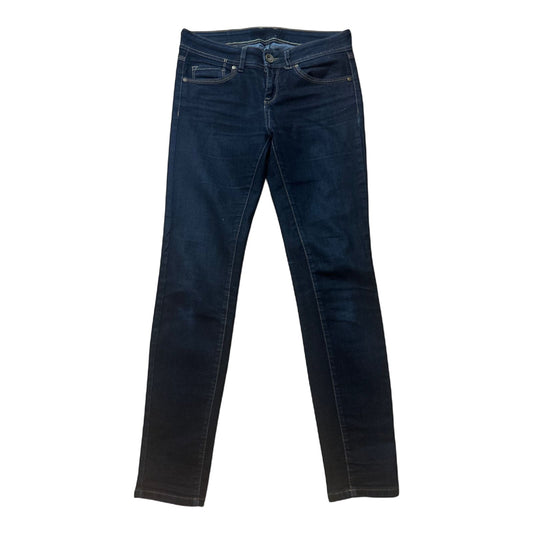 Amisu Skinny Jeans W28 L30 Stretch Dunkelblau 96cm Länge 74cm Schritt 80 Baumwolle