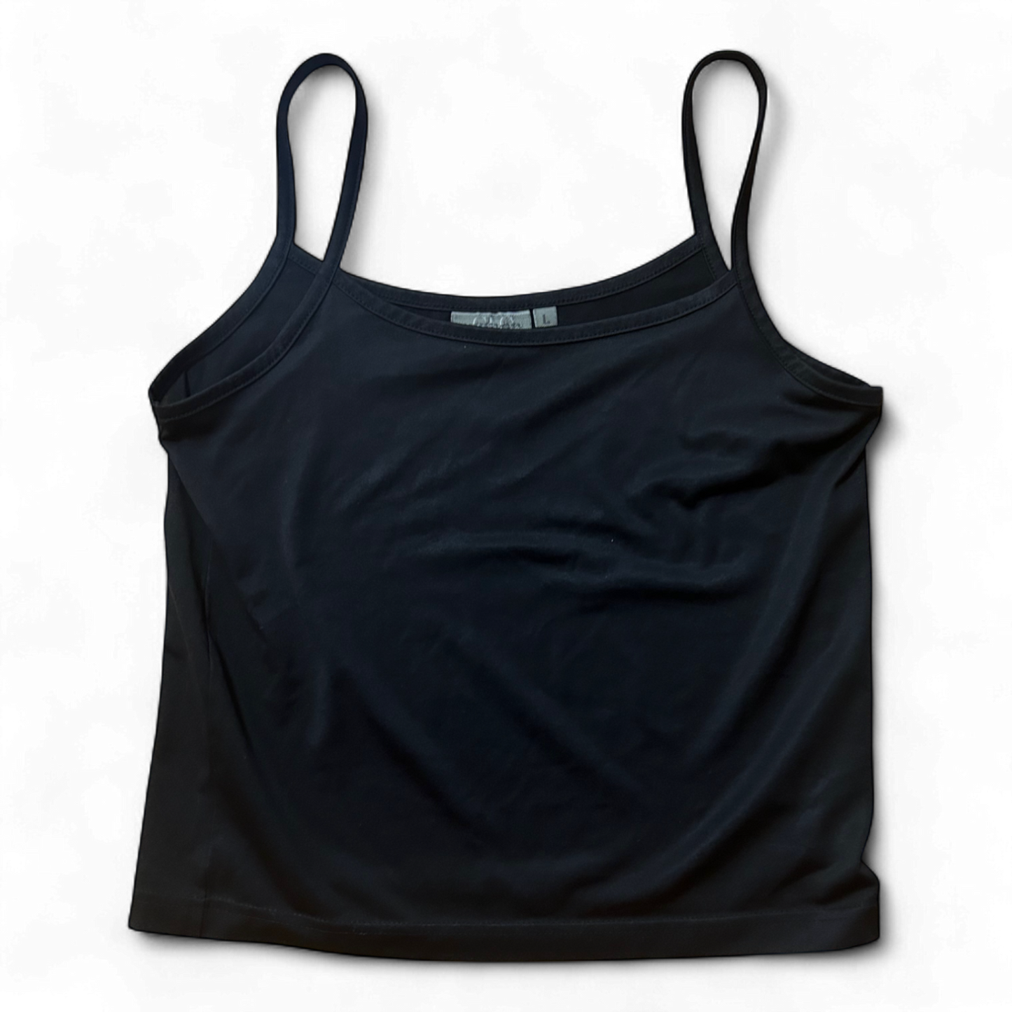 CLC Woman Line Top schwarz Gr L Spaghettiträger Stretch Basic Sommer Damen (Kopie)