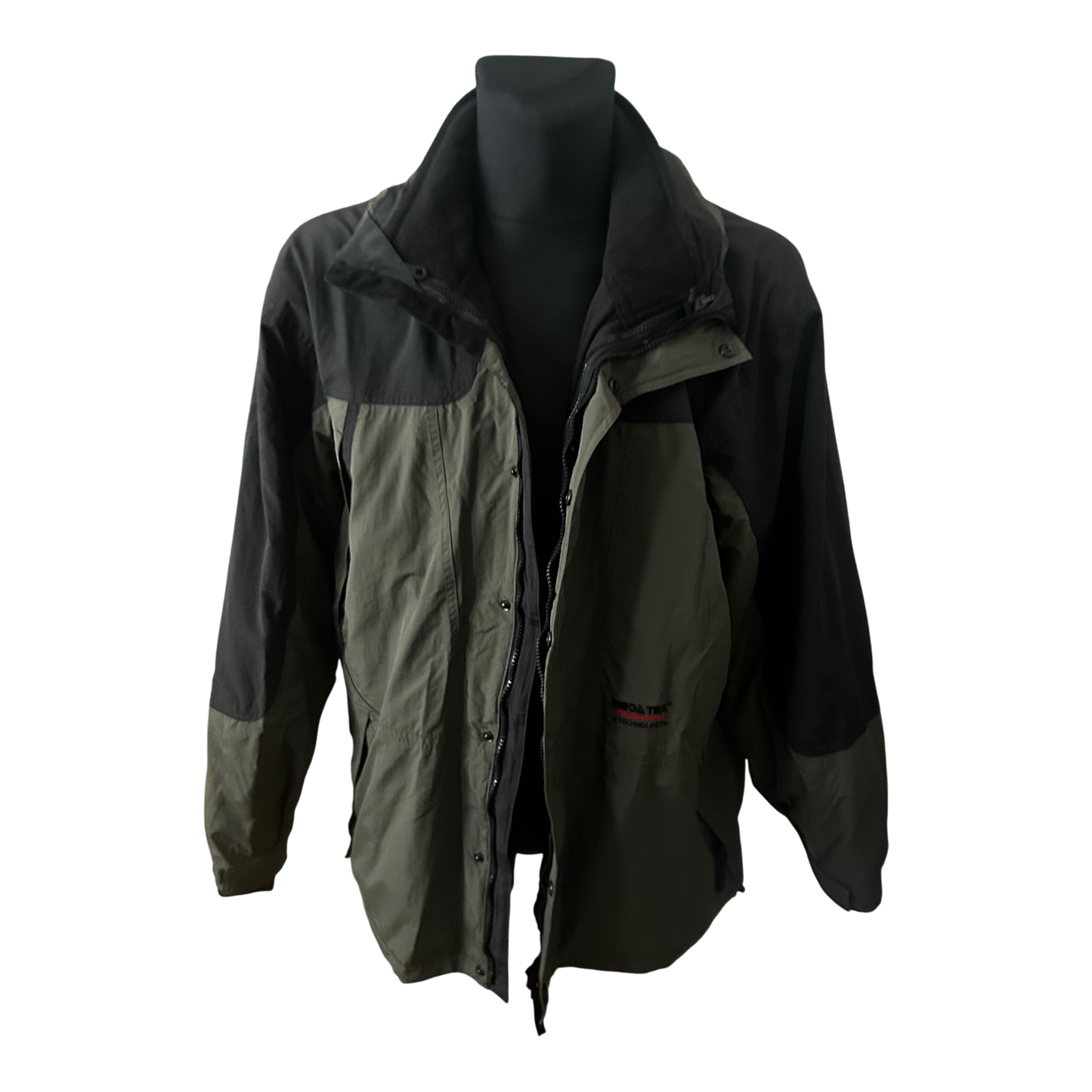 Rodeo Mega Tex Herren Allwetterjacke XL Outdoor Jacke 2in1 Fleece Innenjacke