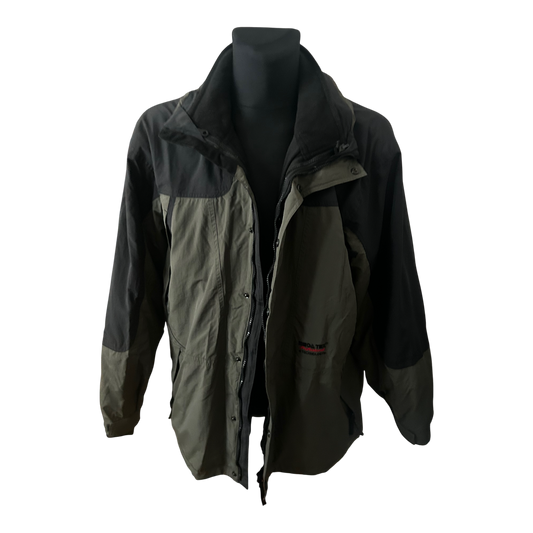 Rodeo Mega Tex Herren Allwetterjacke XL Outdoor Jacke 2in1 Fleece Innenjacke