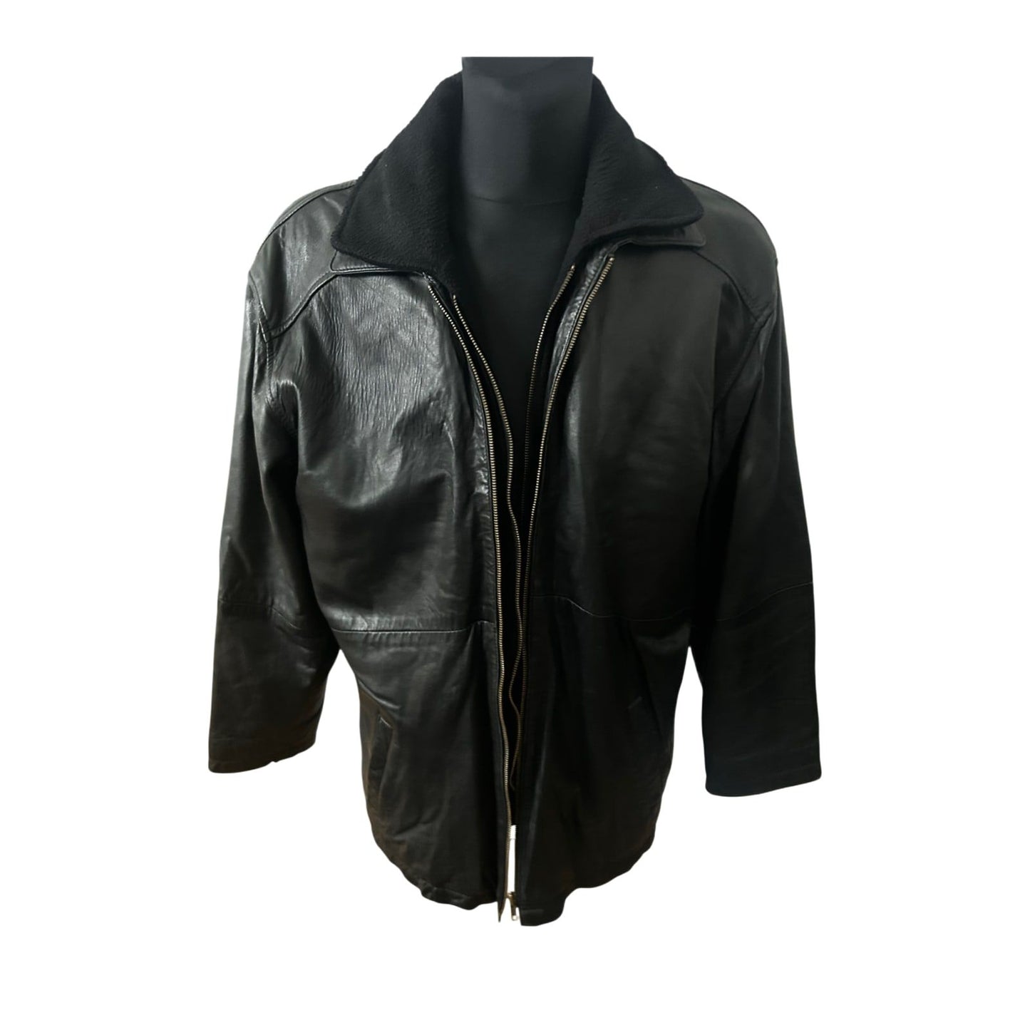 Best of Nature Lederjacke Herren Lammnappa Gr 52 L Braun Outdoor Winter