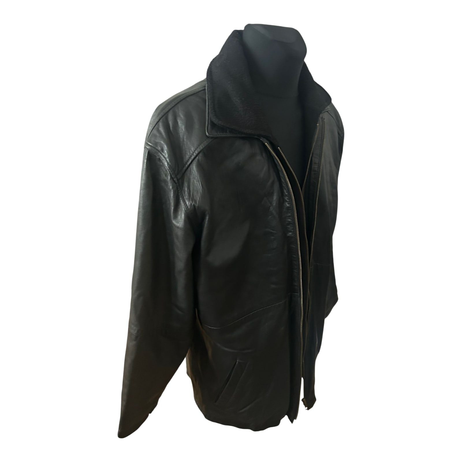 Best of Nature Lederjacke Herren Lammnappa Gr 52 L Braun Outdoor Winter