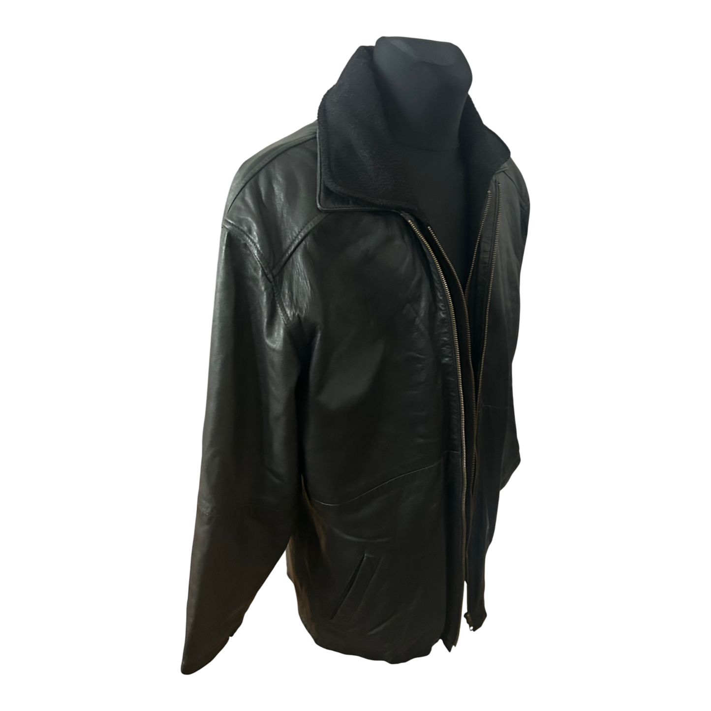 Best of Nature Lederjacke Herren Lammnappa Gr 52 L Braun Outdoor Winter