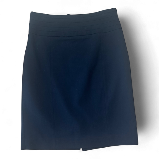 H&M Rock Gr 40 Schwarz Stretch Baumwolle Knielang Elegant Top Zustand