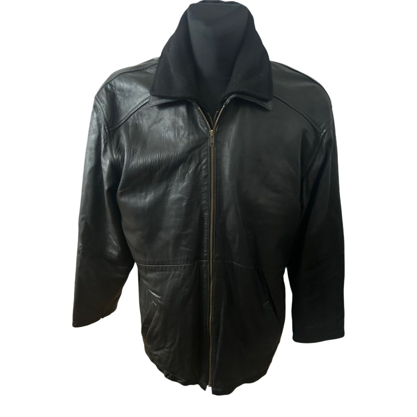 Best of Nature Lederjacke Herren Lammnappa Gr 52 L Braun Outdoor Winter