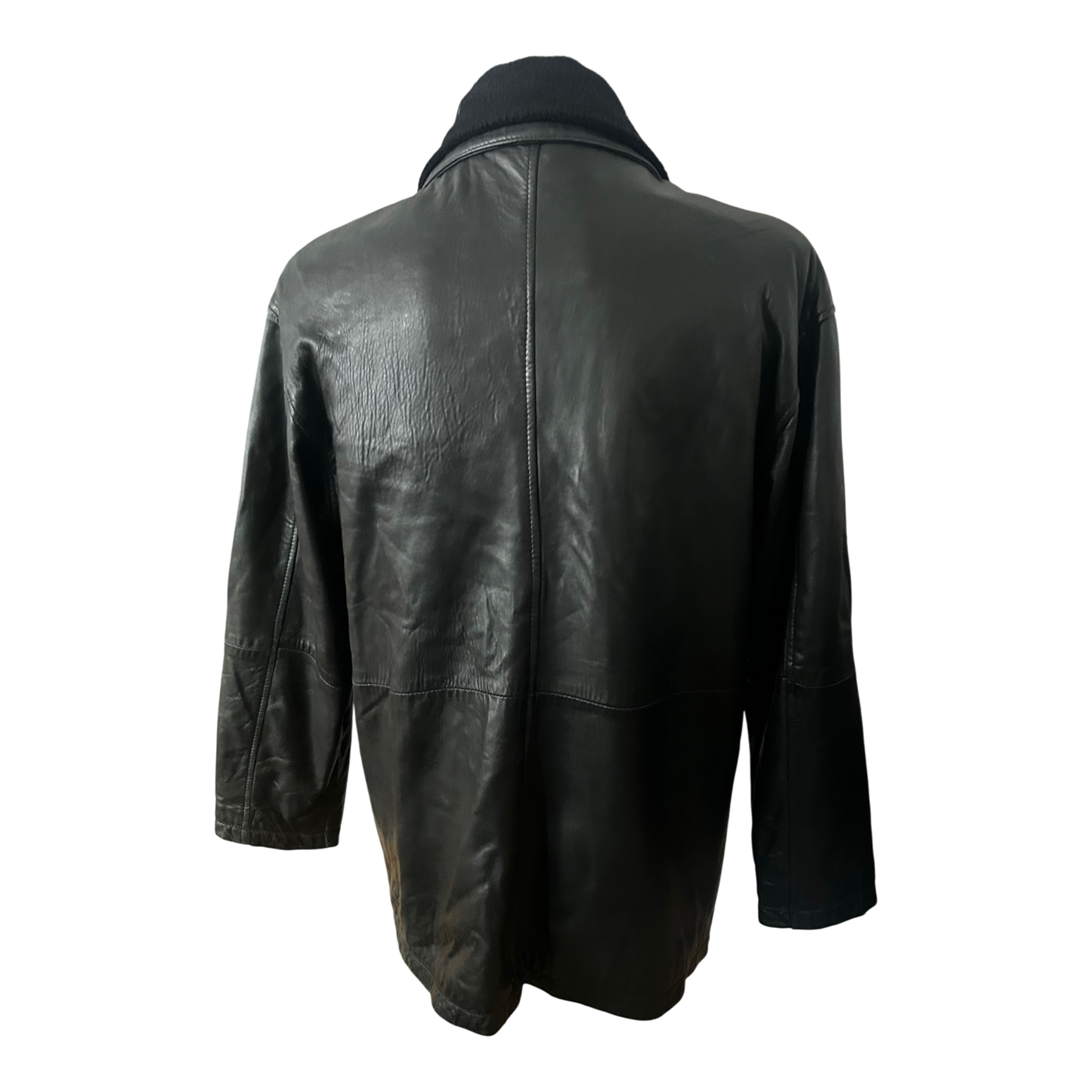 Best of Nature Lederjacke Herren Lammnappa Gr 52 L Braun Outdoor Winter