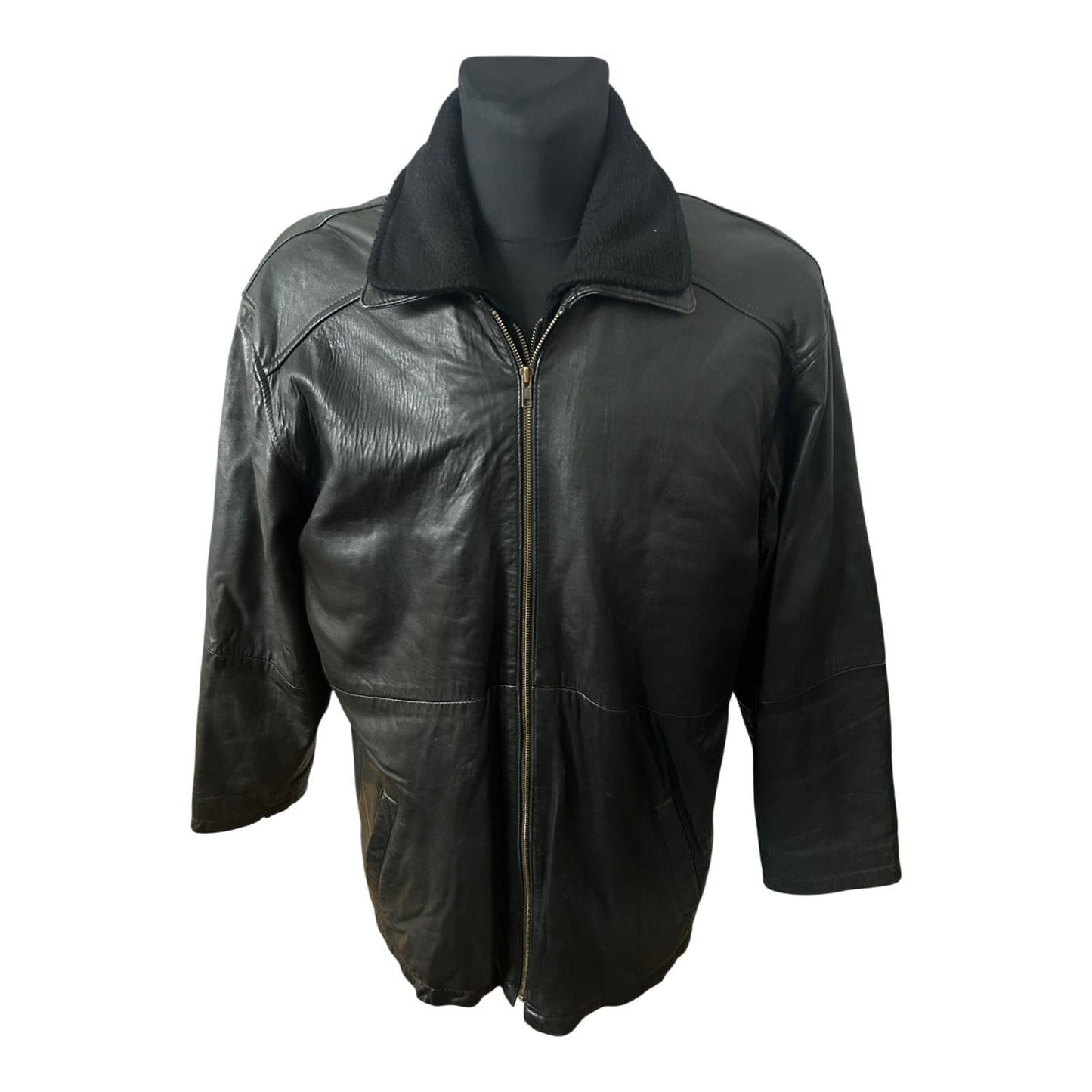 Best of Nature Lederjacke Herren Lammnappa Gr 52 L Braun Outdoor Winter