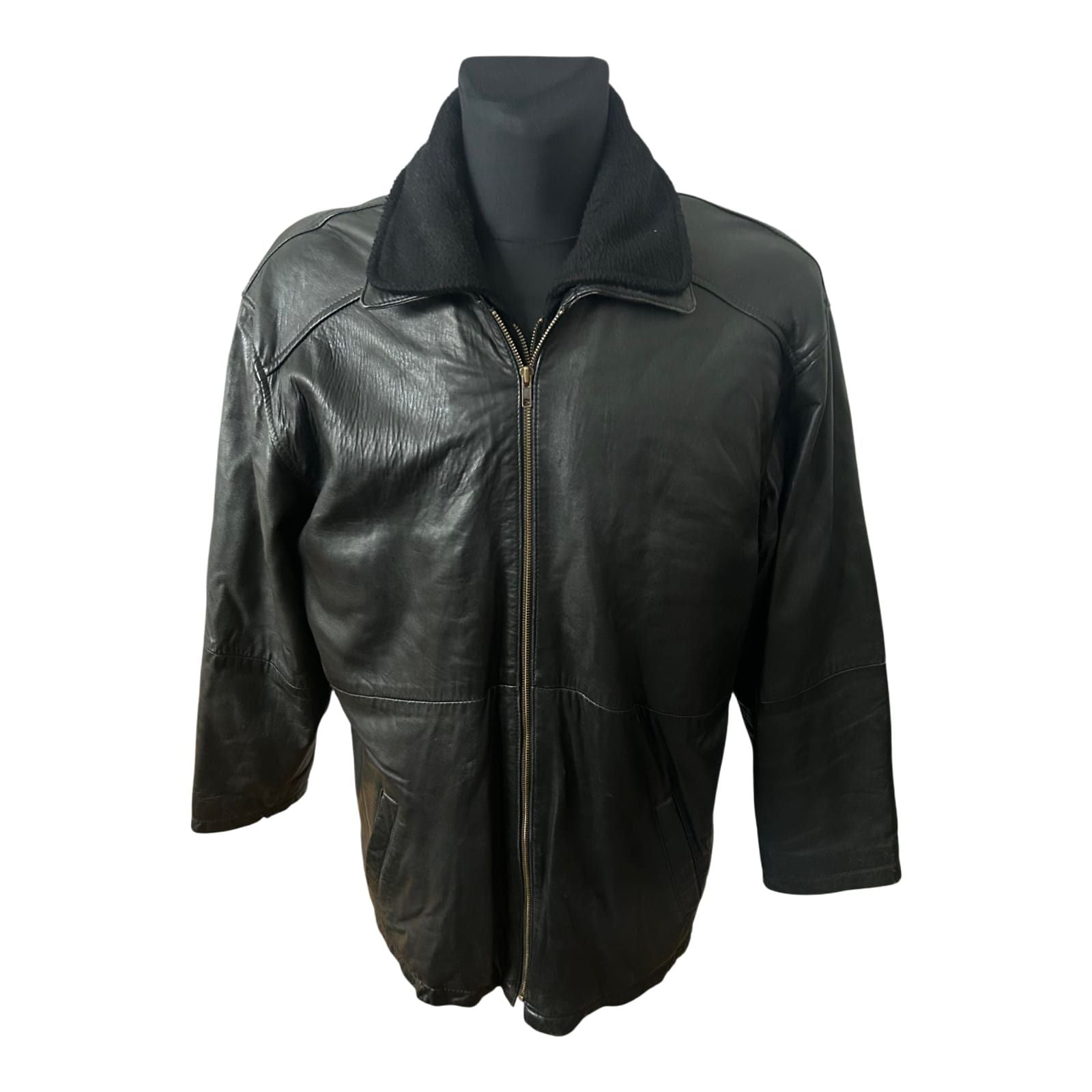 Best of Nature Lederjacke Herren Lammnappa Gr 52 L Braun Outdoor Winter