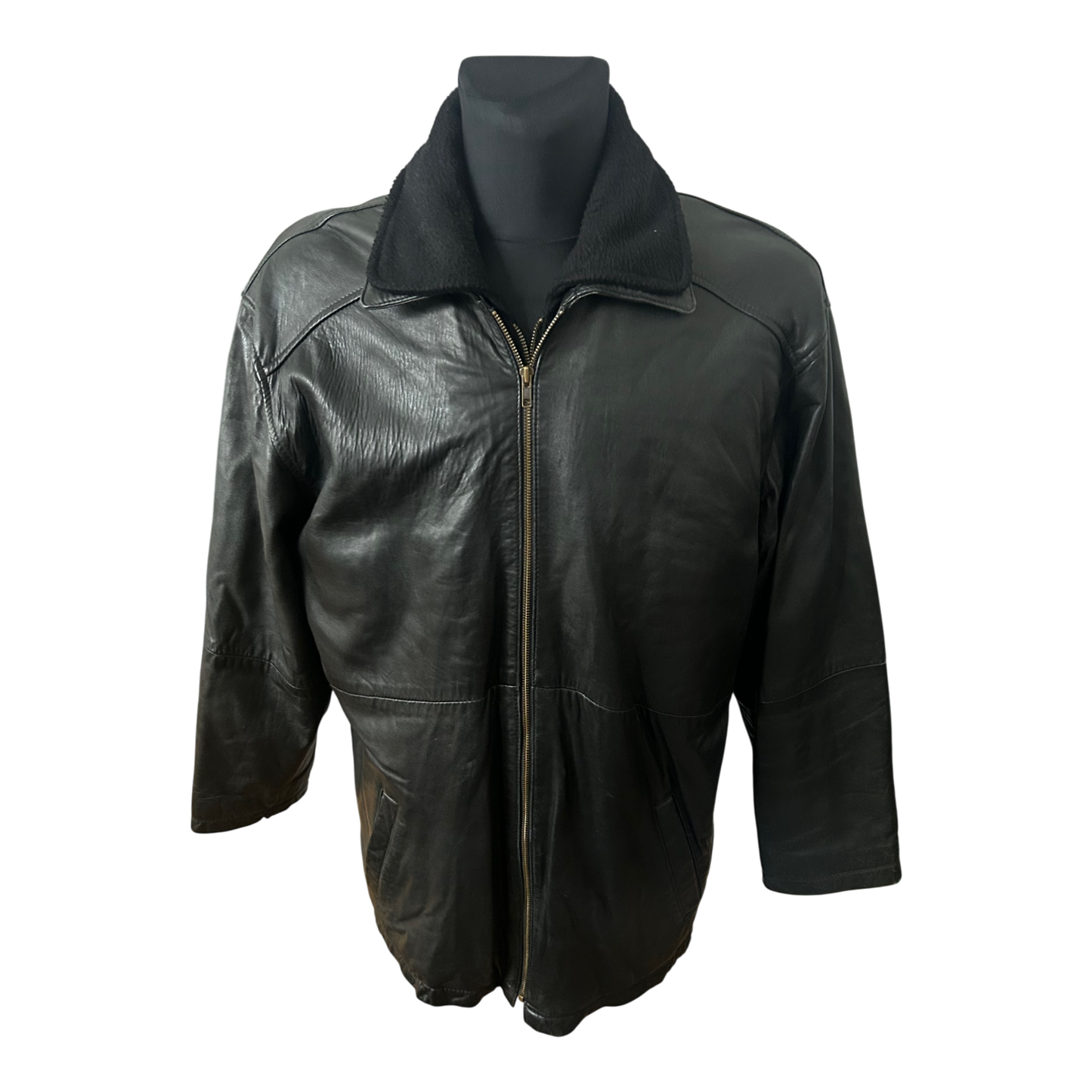 Best of Nature Lederjacke Herren Lammnappa Gr 52 L Braun Outdoor Winter