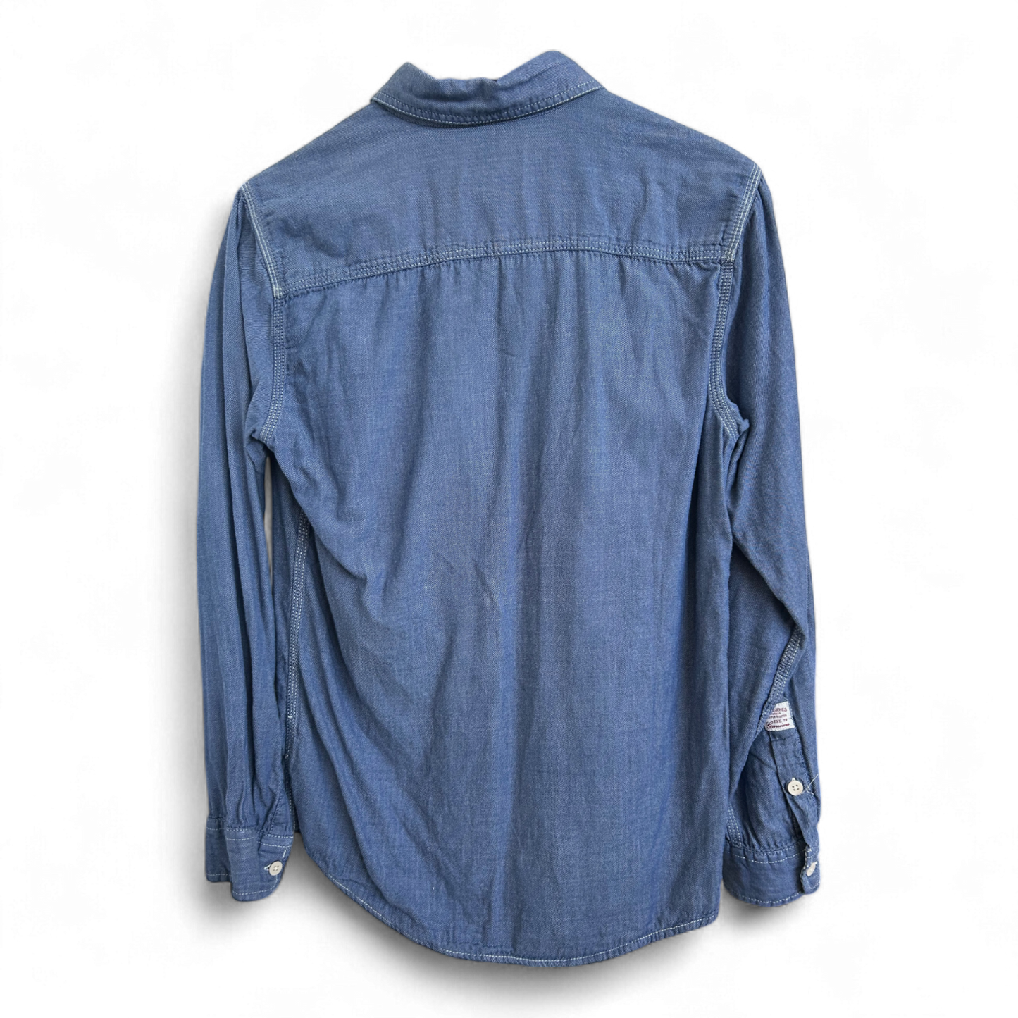 Jack & Jones Hemd M Denim Style Jeanshemd Langarm 100 % Baumwolle Vintage Look