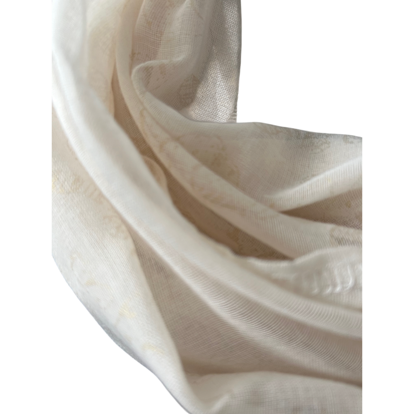 Damen Loop Schal sOliver Creme Sommer Leicht Elegant Rundschal Klassisch Chic