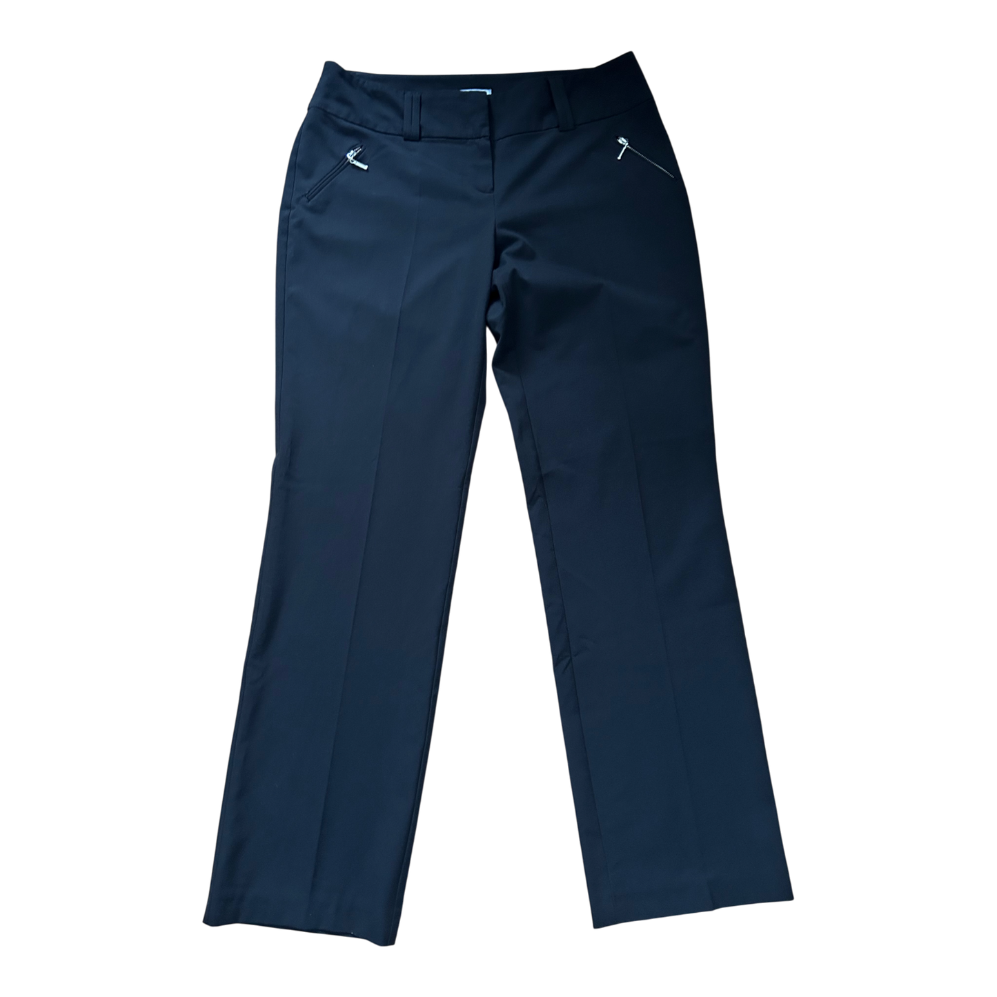 Yessica Damen Stoffhose Gr 40 Schwarz Stretch Elegant Klassisch Business