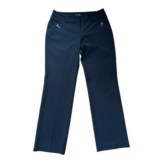 Yessica Damen Stoffhose Gr 40 Schwarz Stretch Elegant Klassisch Business