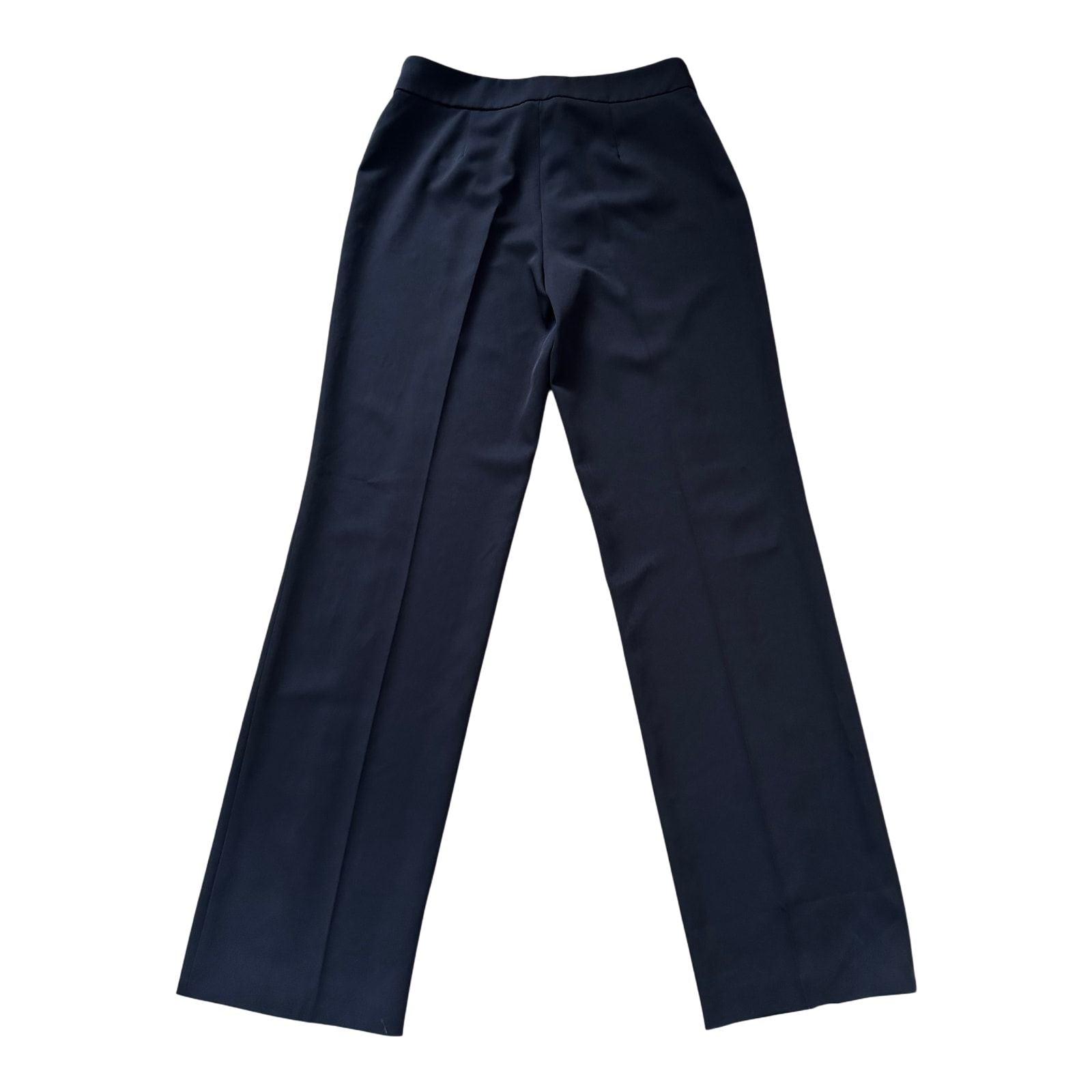 Tuzzi Damen Stoffhose Gr 40 Dunkelbraun Stretch Elegant Klassisch Lang