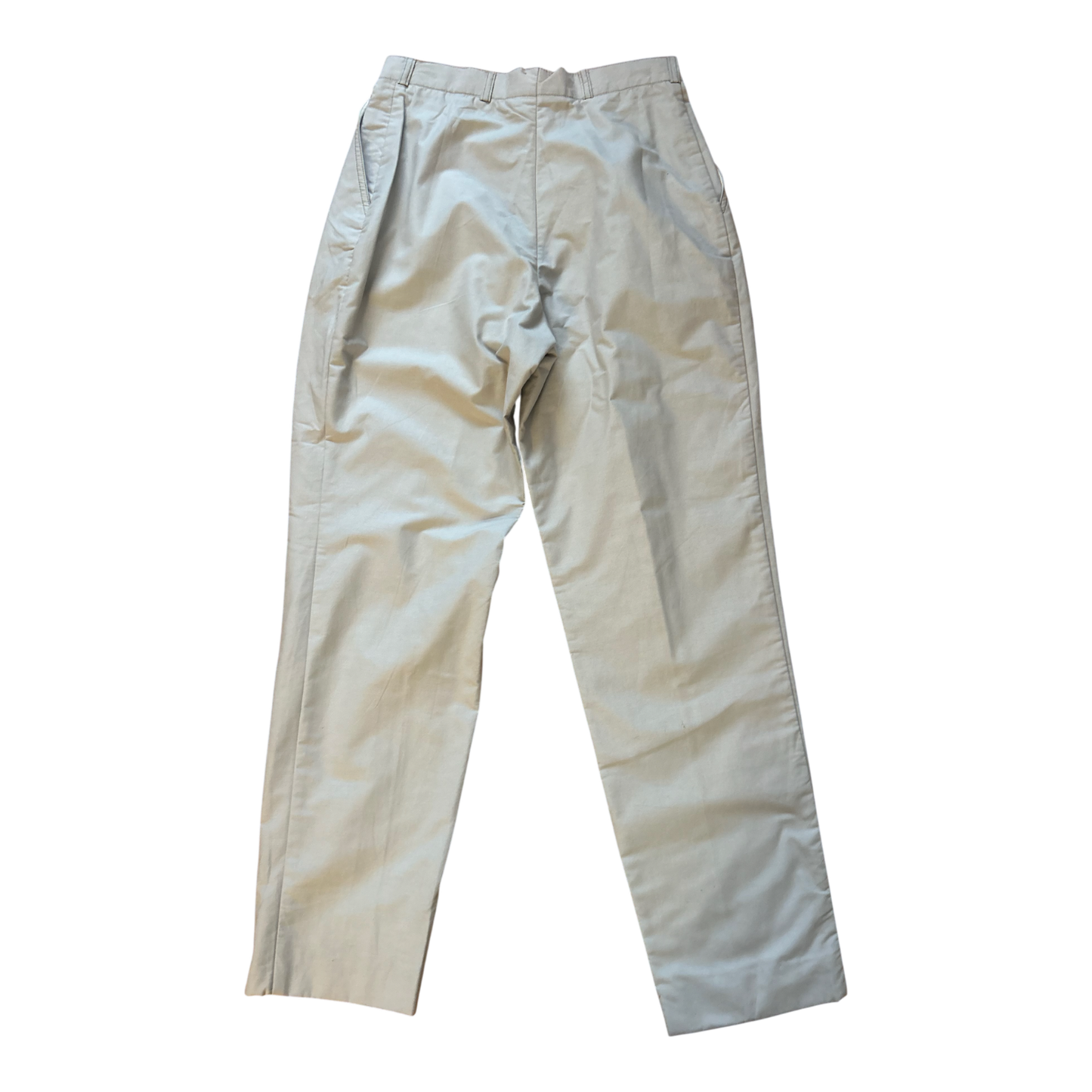 Vintage Damen Thermohose Gr 34 Hellgrau Baumwolle Gefuettert Winter Klassic Neu