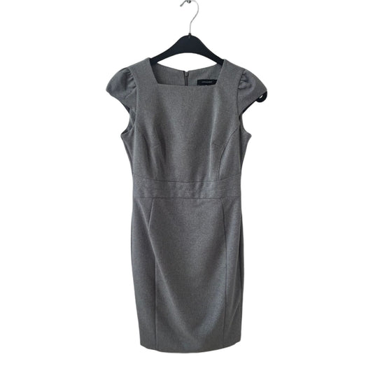Atmosphere Kleid Damen Dress Damenkleid Gr. 36 Grau Business Gefüttert Elegant