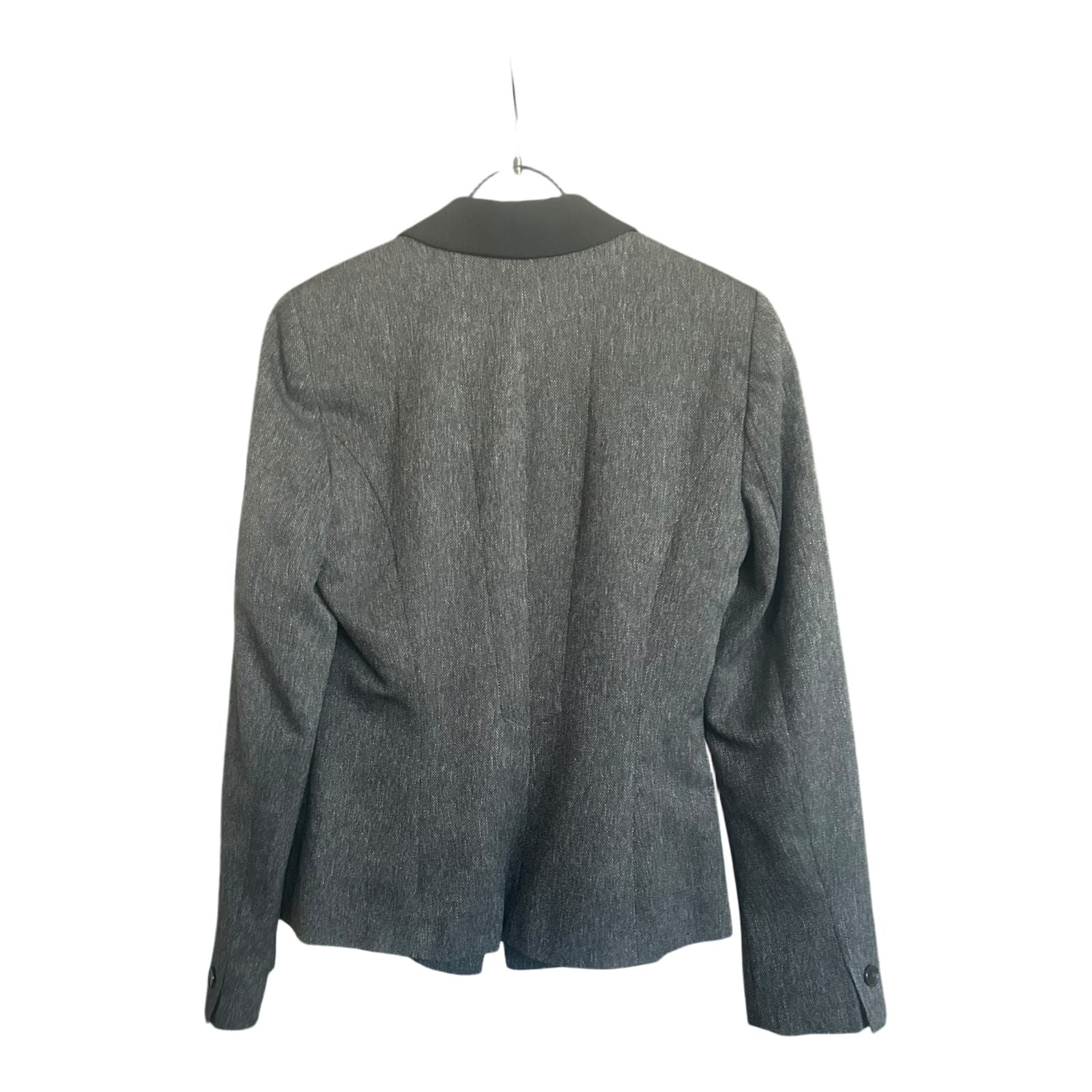 🌿 Atmosphere Blazer 36 – Grau-Schwarz, Polyester, Elegant
