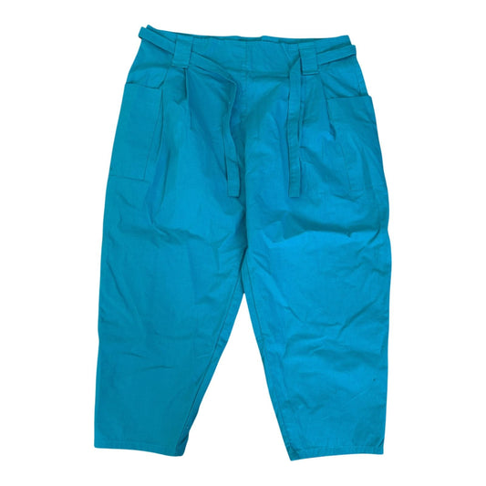 🔹 Weite Damenhose | Gr. 40 | Türkis-Blau | Bequemer Schnitt 🔹