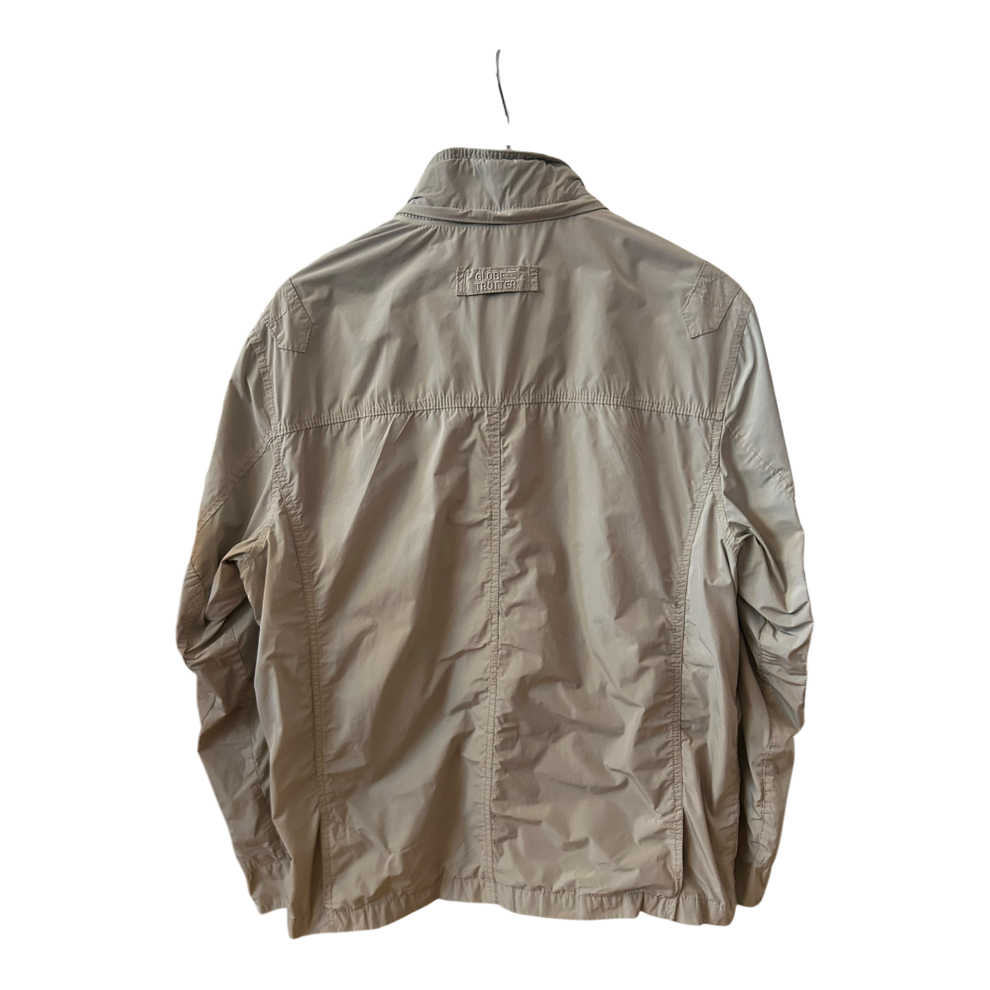 Globetrotter Herrenjacke Beige Gr L Outdoorjacke Safari Look Polyester