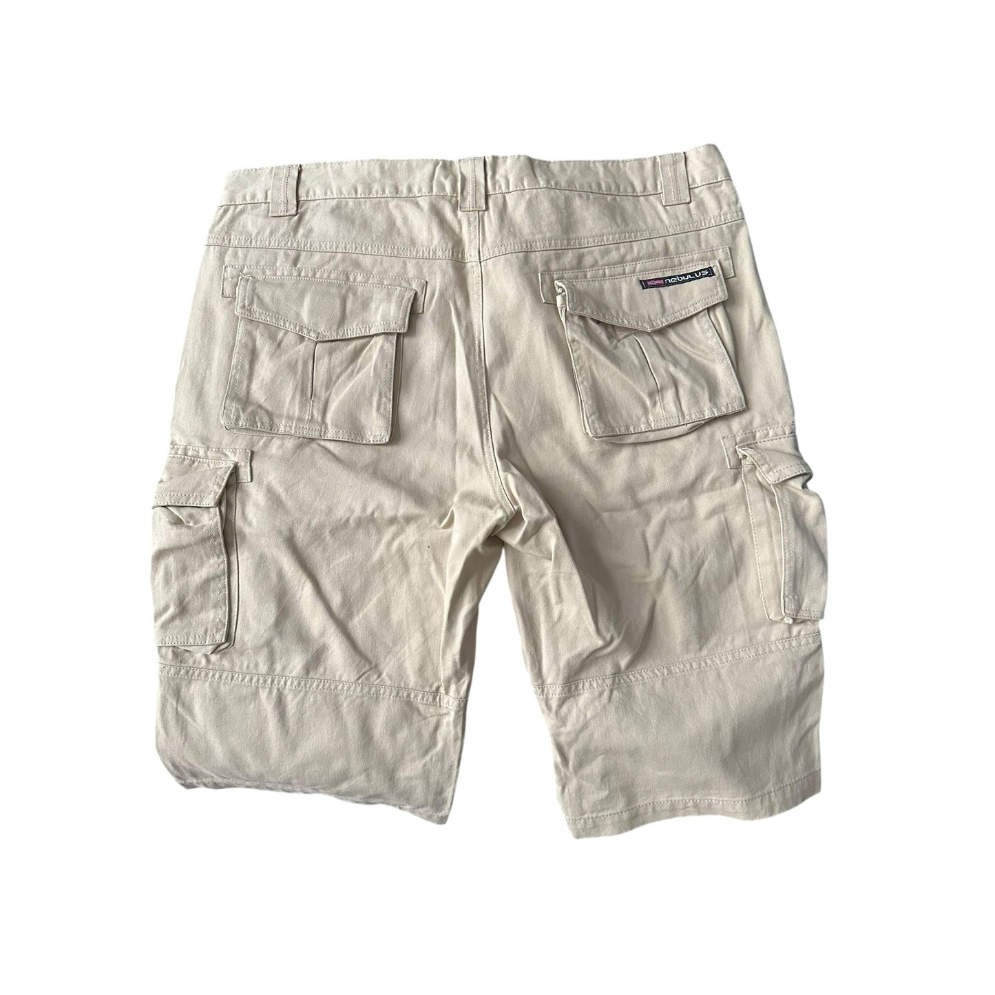 Nebulos Hose Männer Shorts Beige, Norway Style, XXL Gr. 54 🇳🇴