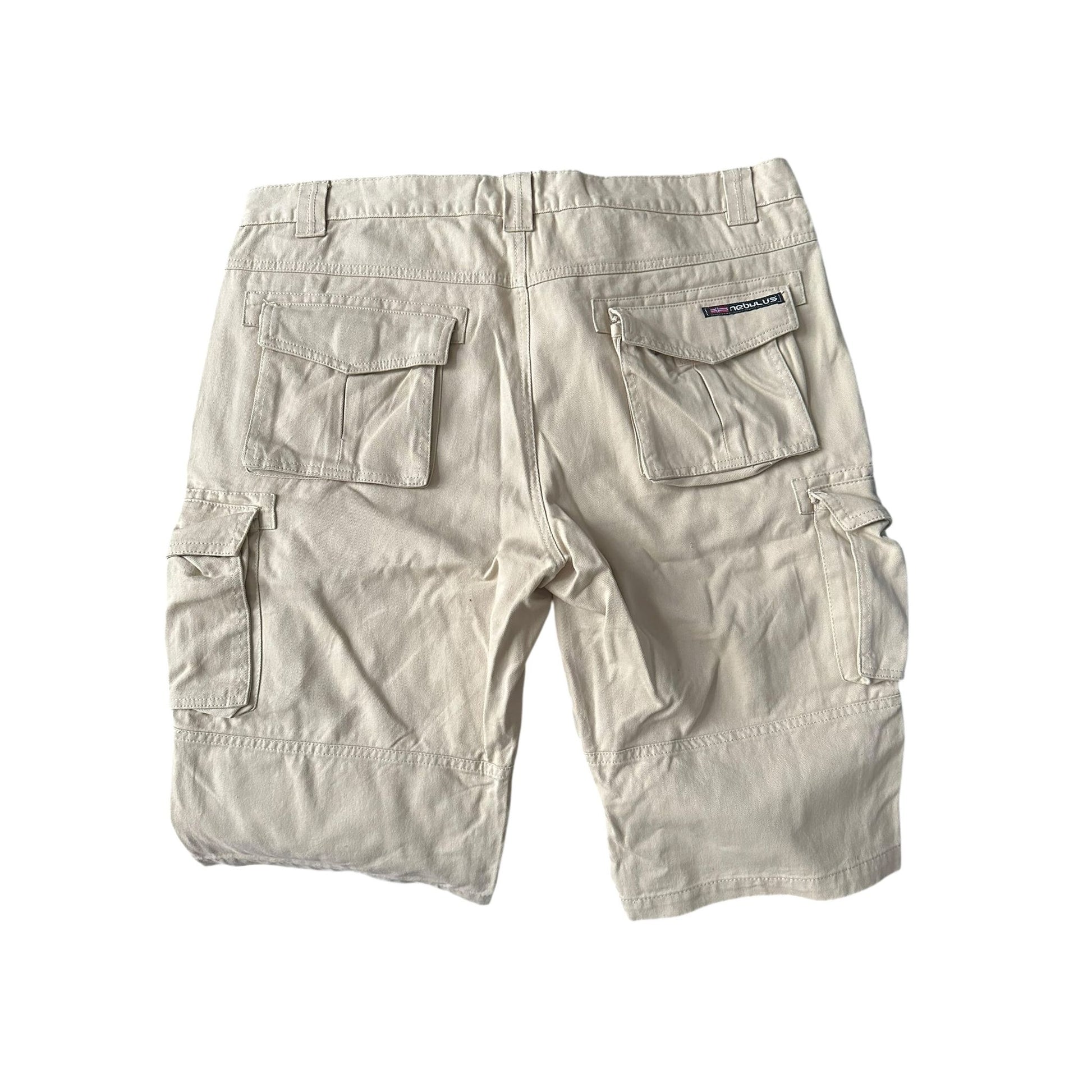 Nebulos Hose Männer Shorts Beige, Norway Style, XXL Gr. 54 🇳🇴