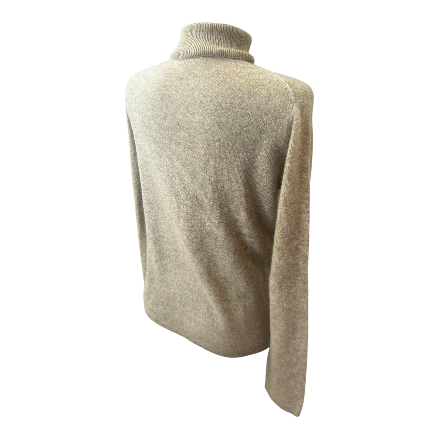 APT 9 Kaschmir Pullover Damen Rollkragen Gr M Beige Winter Luxus