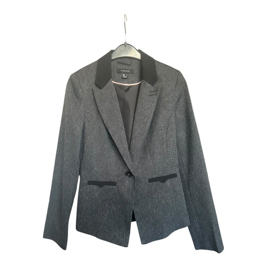 🌿 Atmosphere Blazer 36 – Grau-Schwarz, Polyester, Elegant