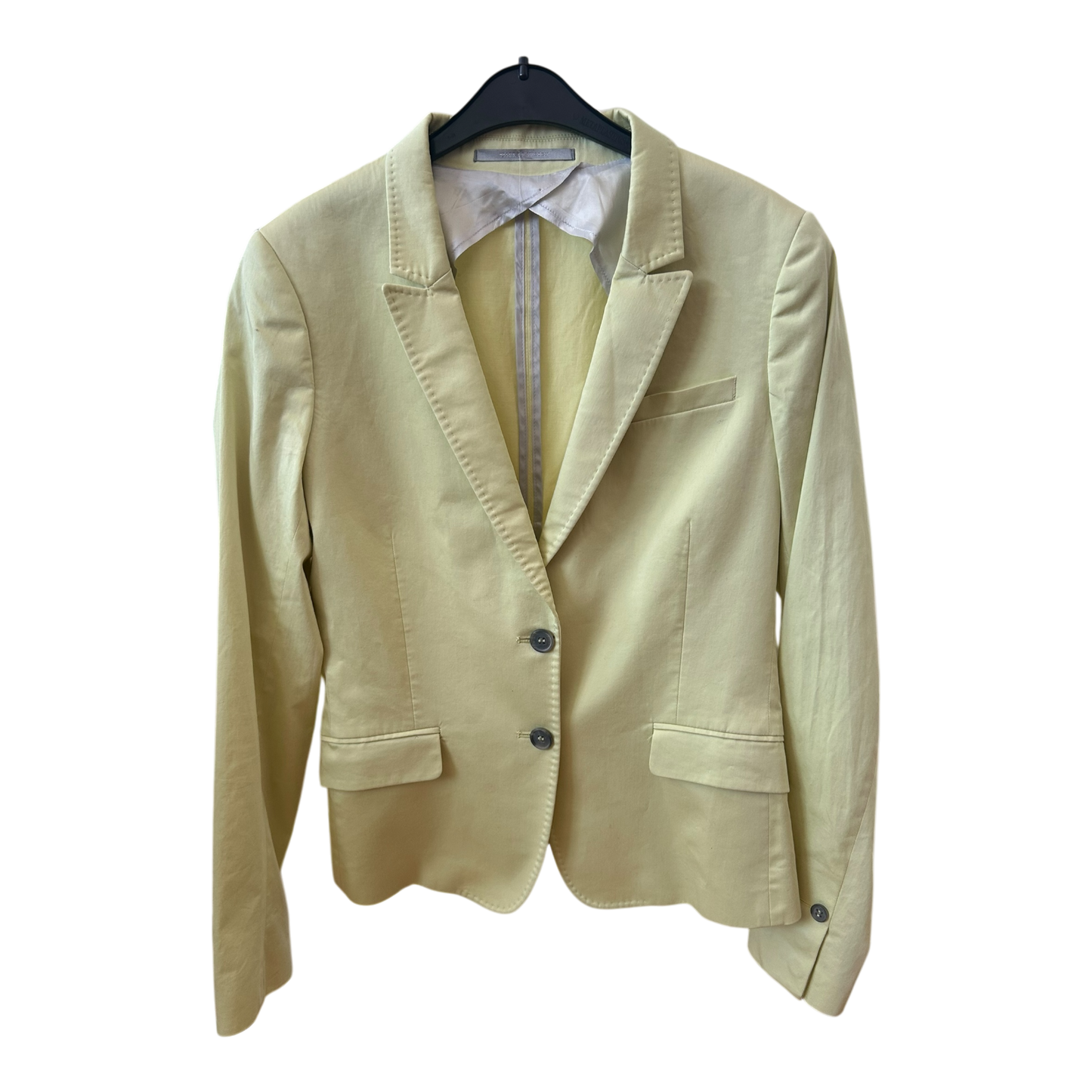 ✨ Tiger of Sweden Blazer Damen 38 Gelb-Grün– Edler Business-Look ✨