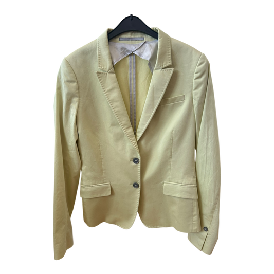 ✨ Tiger of Sweden Blazer Damen 38 Gelb-Grün– Edler Business-Look ✨