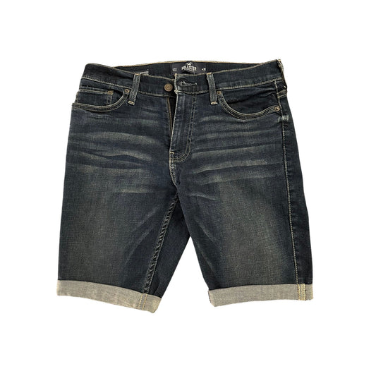 Hollister Jeans Shorts Herren W30 Dunkelblau Denim