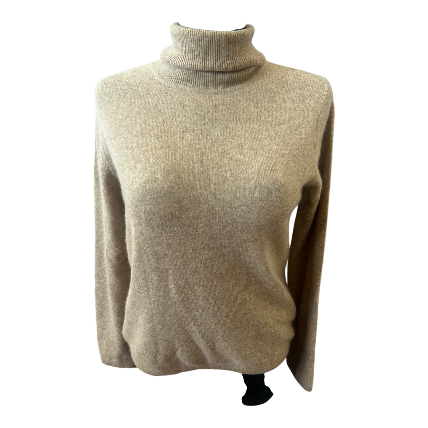 APT 9 Kaschmir Pullover Damen Rollkragen Gr M Beige Winter Luxus